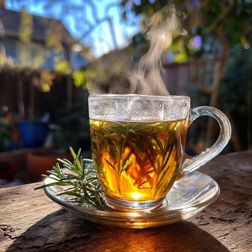 Soothing Dandelion Rosemary Tea