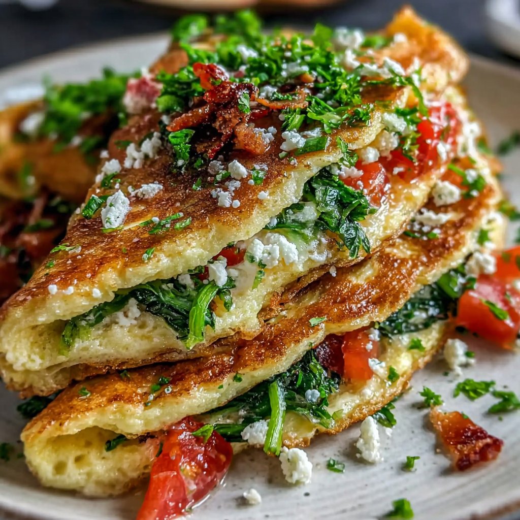 Springtime Veggie Omelette