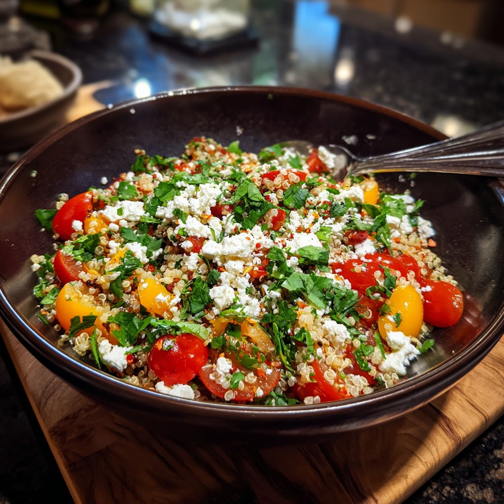 Mouthwatering Mediterranean Quinoa Salad