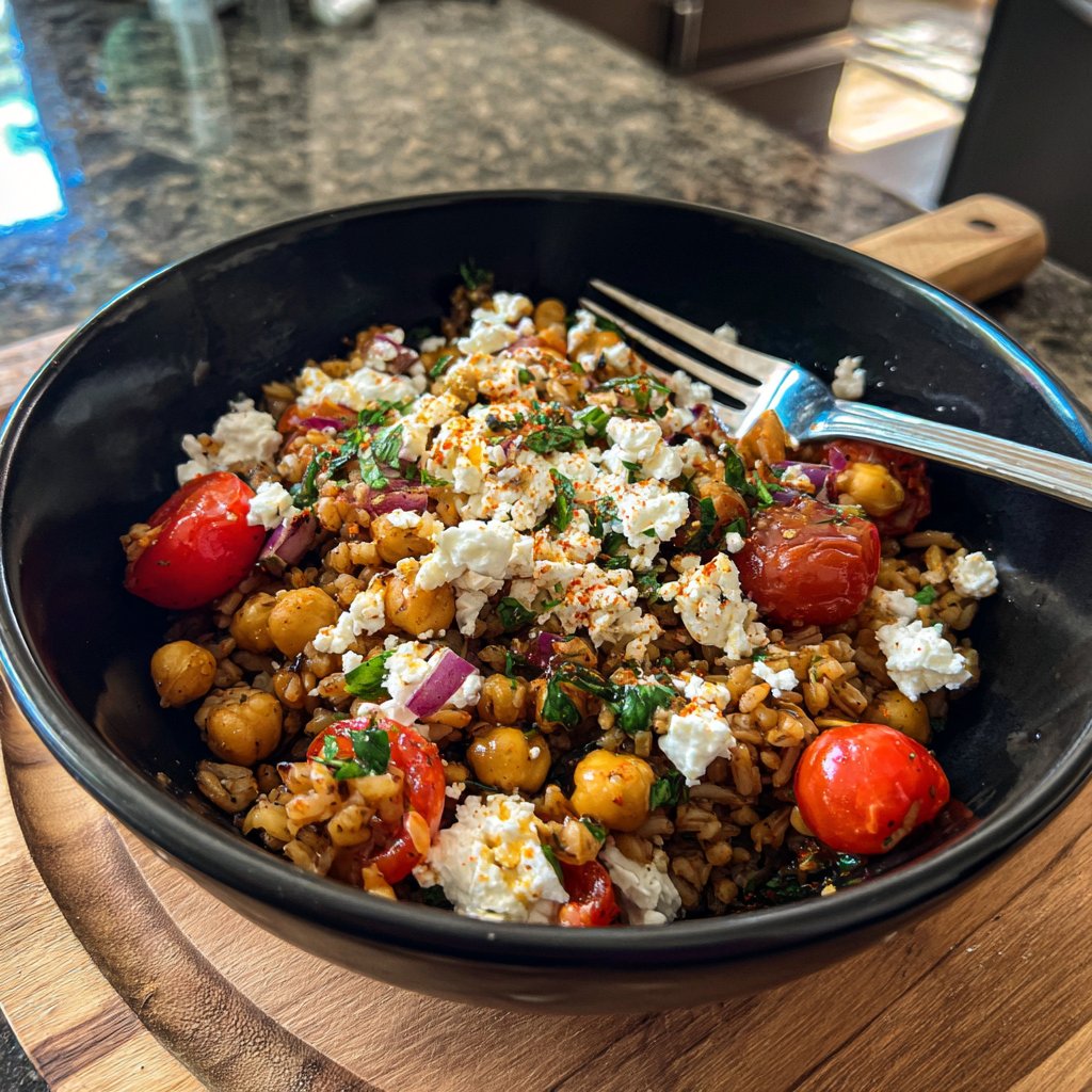 Tasty Mediterranean Grain Bowl