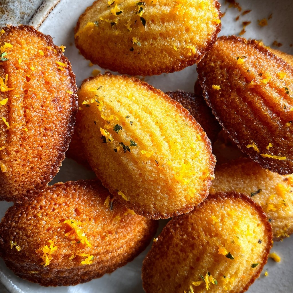 Fruity Citrus Madeleines