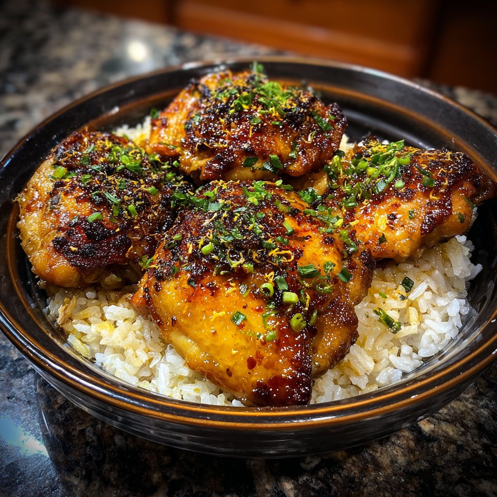 Lemon Butter Chicken Thighs