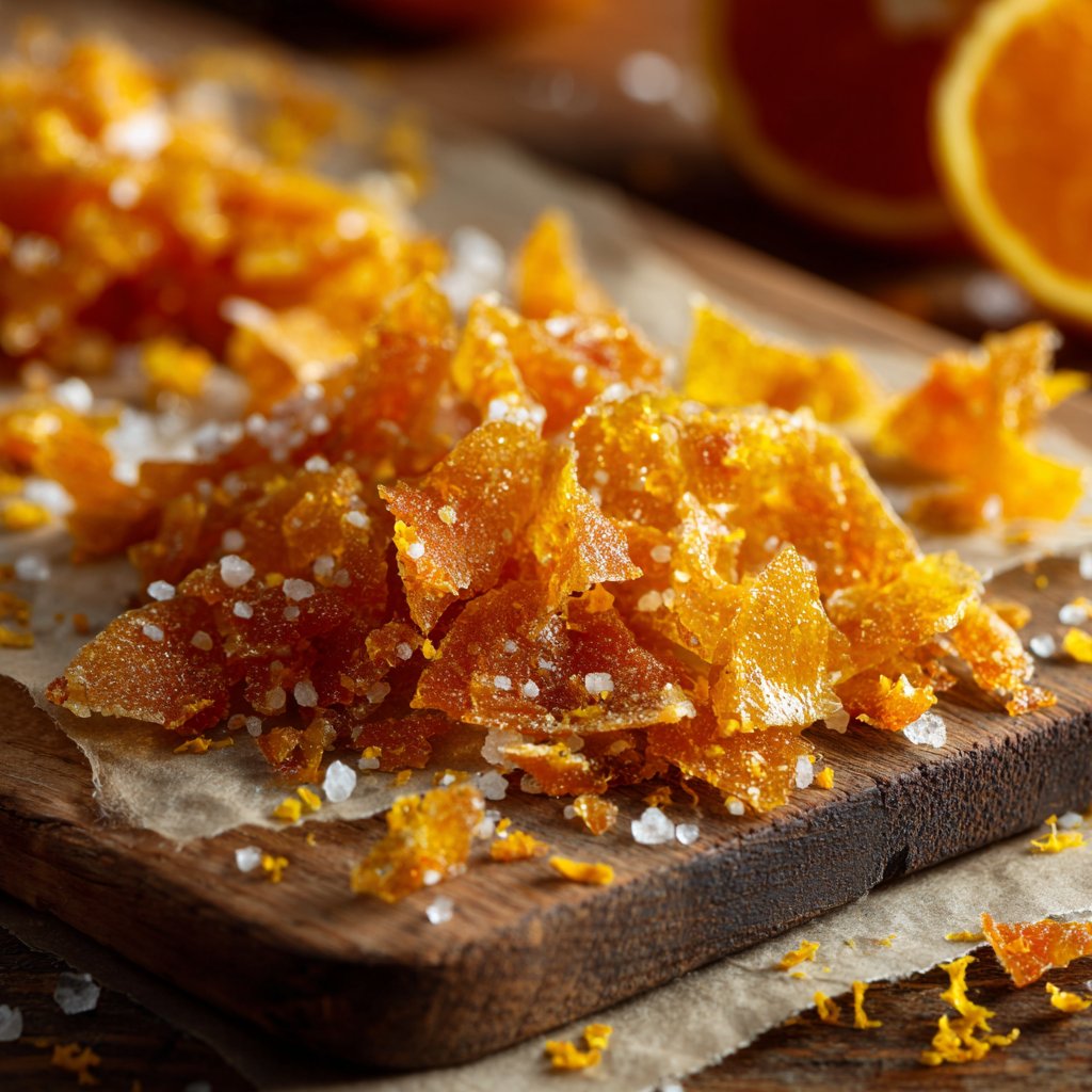 Candied Orange Peel Citrus Confetti